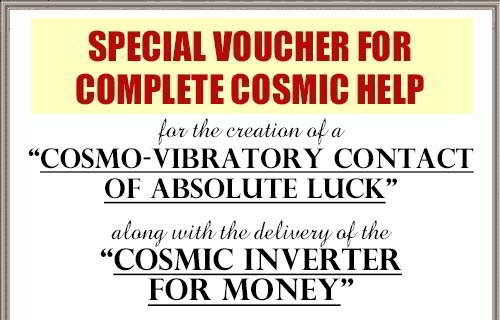 Cosmic Inverter For Money